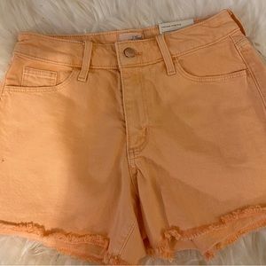 UNIVERSAL THREAD 2/26 light orange JEAN Shorts NWT